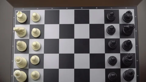 Strategic move and chess concept 库存影片 125520114