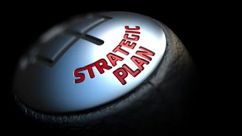 Strategic Plan on Gear Shift Illustration