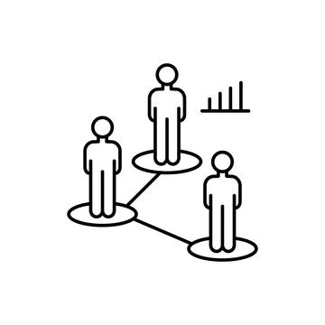 Strategic roadmap plan icon. Element of overpopulation thin line icon Stock Illustration