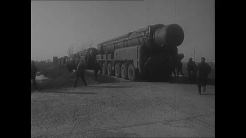 Strategic Rocket Forces. Soviet Union Stock Footage 322120337