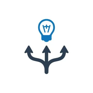 Strategic Solution Icon Stock Illustration