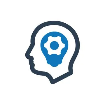 Strategic Thinking Icon Stock Illustration