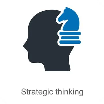 Strategic Thinking Stock Illustration