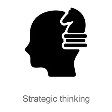 Strategic Thinking Stock Illustration