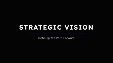 Strategic Vision Concept Animation - Corporate Growth Planning and Future Goa Stock Footage 337577983