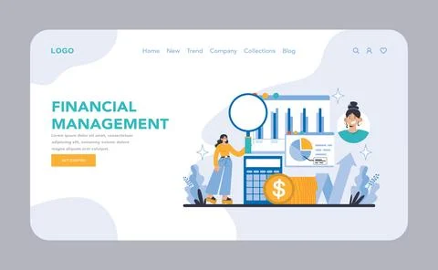 Strategy and management concept. Flat vector illustration. Stock Illustration