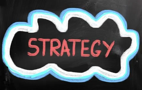 Strategy concept Stock Illustration