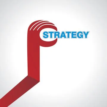 Strategy concept Stock Illustration
