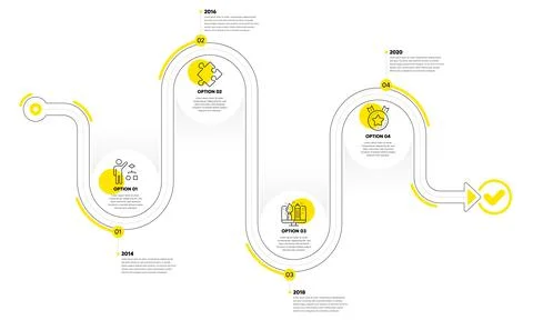 Strategy, Creative design and Ranking star icons set. Algorithm sign. Puzzle Illustrazione stock