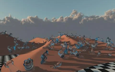 Strategy game Stock Illustration