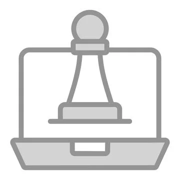 Strategy Icon. User interface Vector Illustration, As a Simple Vector Sign .. Illustrazione stock