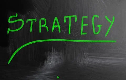 Strategy Illustrazione stock