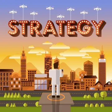 Strategy Stock Illustration