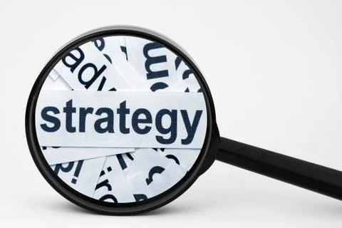 Strategy Foto stock