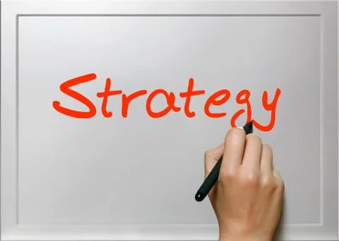 Strategy Foto stock