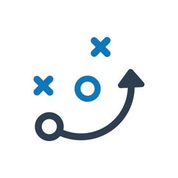 Strategy Planning Icon Stock Illustration