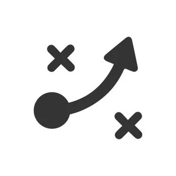 Strategy Planning Icon Stock Illustration