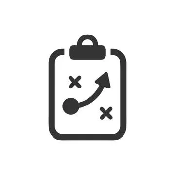 Strategy Planning Icon Stock Illustration