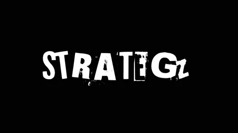 Strategy text animation concept. Stock Footage 225279280