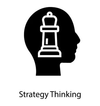 Strategy Thinking Concept Stock Illustration