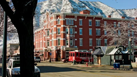 Strater Hotel Durango Stock Footage 61172168