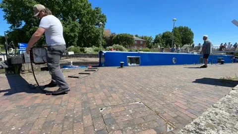 Stratford canal Stock Footage 167878304