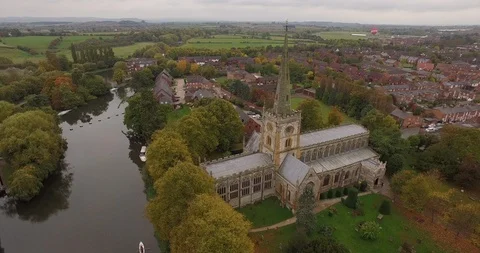 Stratford-upon-Avon Stock Footage 122174091