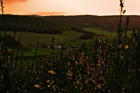 Strathdon viewpoint Stock Photos