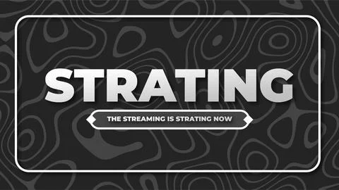 Strating Concept Design with Dynamic Typography and Abstract Background. 스톡 일러스트