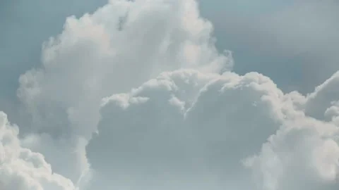 Stratocumulus cloud floating in the blue sky Stock Footage 160451999