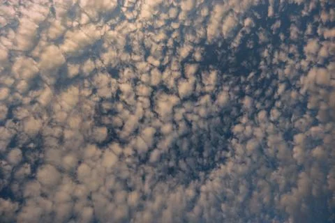 Stratocumulus clouds flat background Фото