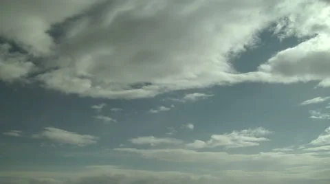 Stratocumulus with Virga Stock Footage 54736935