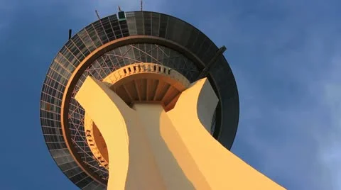 Stratosphere Sky Jump low angle V4 - HD Vídeo Stock 12251734