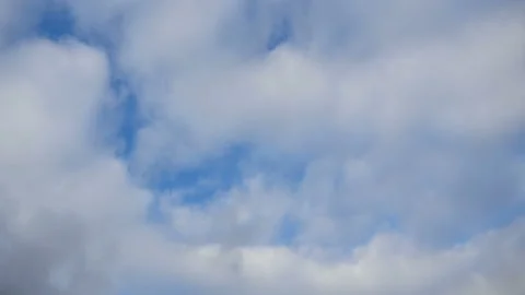 Stratus clouds, cloudy landscape time lapse Stock Footage 149829858