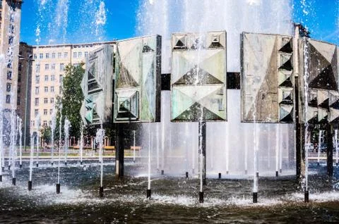 Strausberger Platz Stock Photos