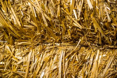 Straw bale Stock Photos