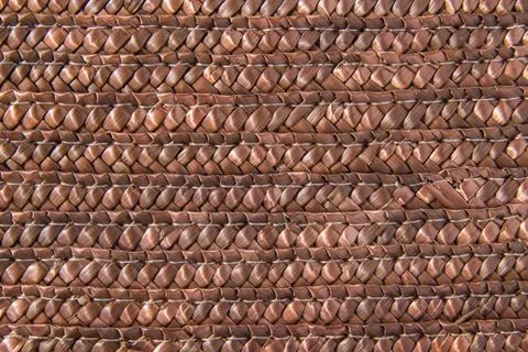 Straw basket texture Stock-Fotos