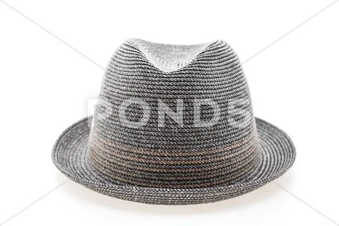 Straw hat for man Stock Photos