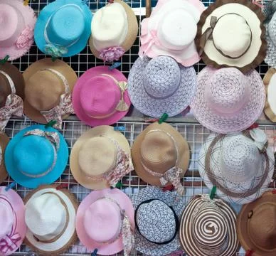 Straw hat Fotos de archivo