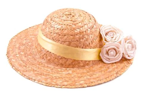Straw hat Stock Photos