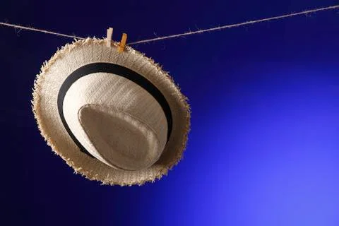 Straw hat Stock Photos