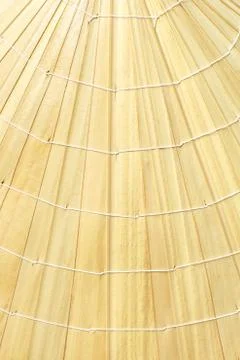 Straw Hat Surface Texture Stock Photos