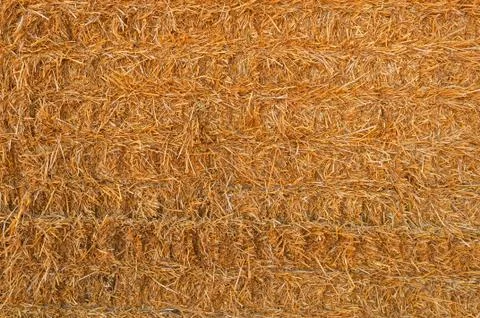 Straw Hay Background Stock Photos