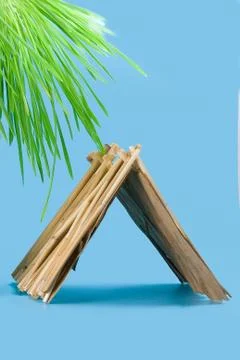 Straw hut Stock-Fotos