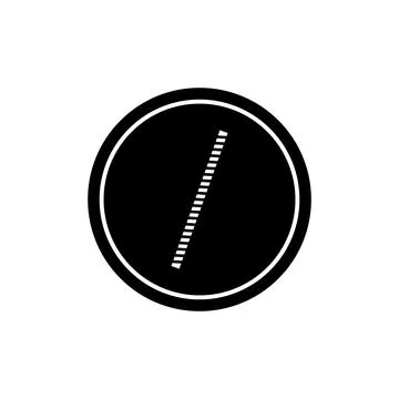 Straw icon vector Stock Illustration