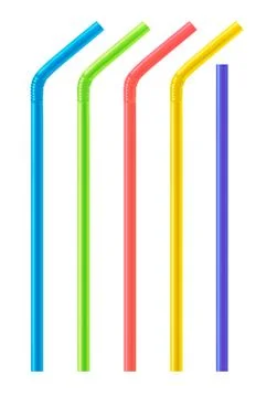 Straw isolated Stock Photos