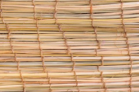 Straw Mat Stock-Fotos