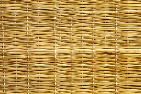Straw Mat Texture Foto stock