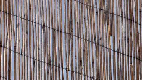 Straw shade background. Stock Photos