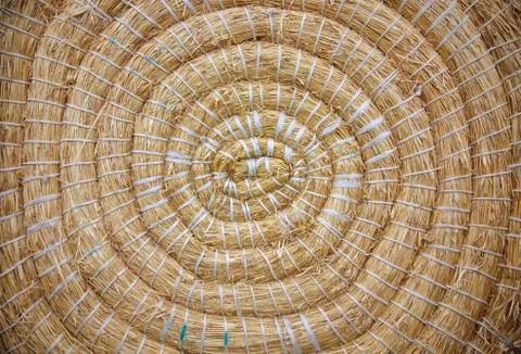 Straw target Stock Photos